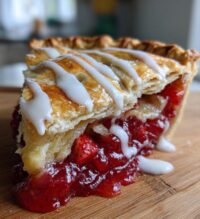 strawberry pop tart pie