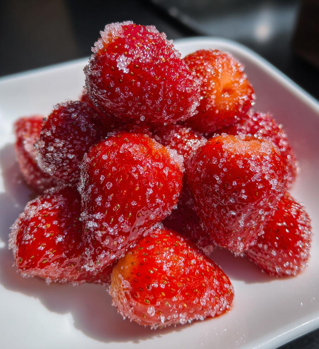 strawberry tanghulu