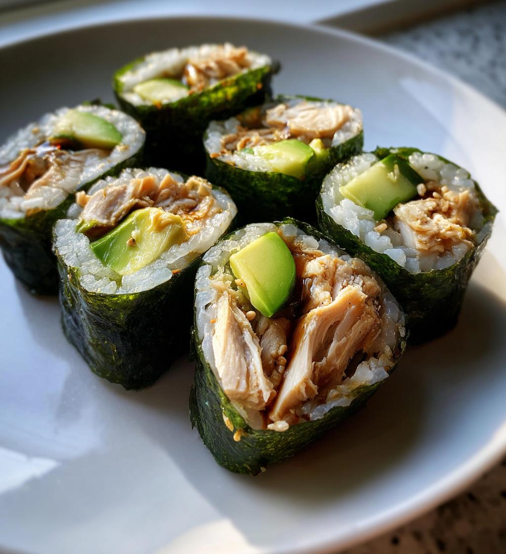 teriyaki chicken sushi rolls recipe