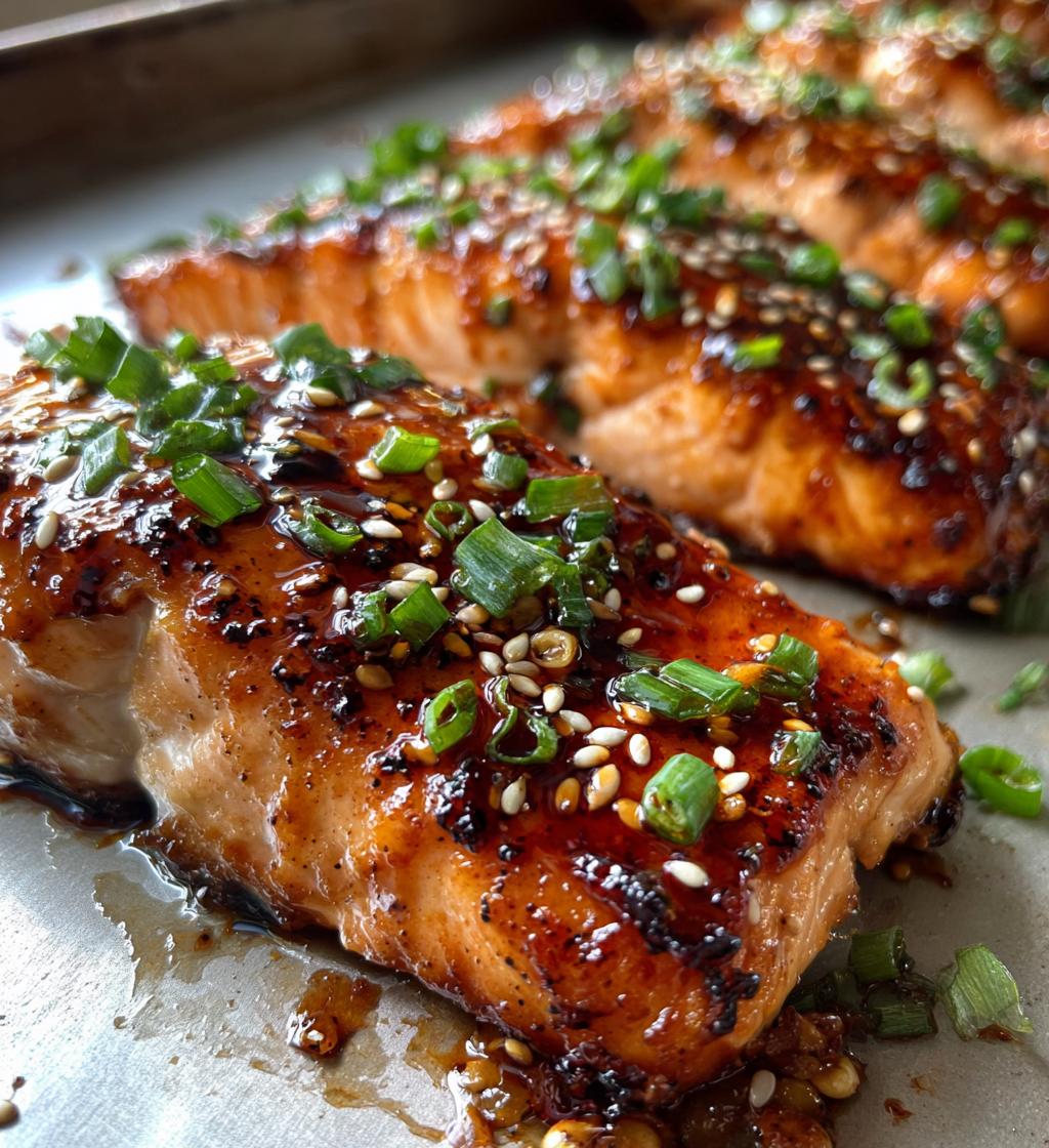 teriyaki glazed salmon recipe