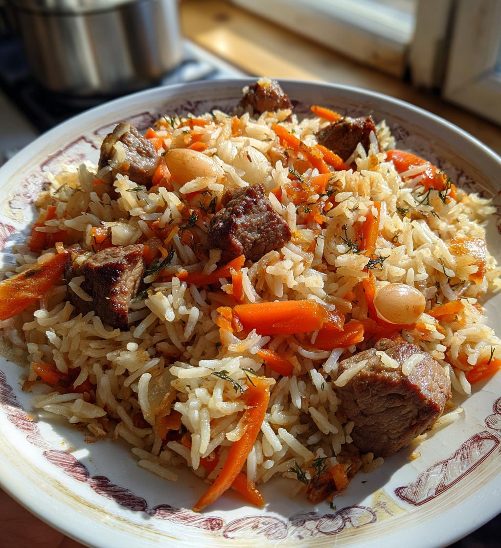 the best plov recipe ever