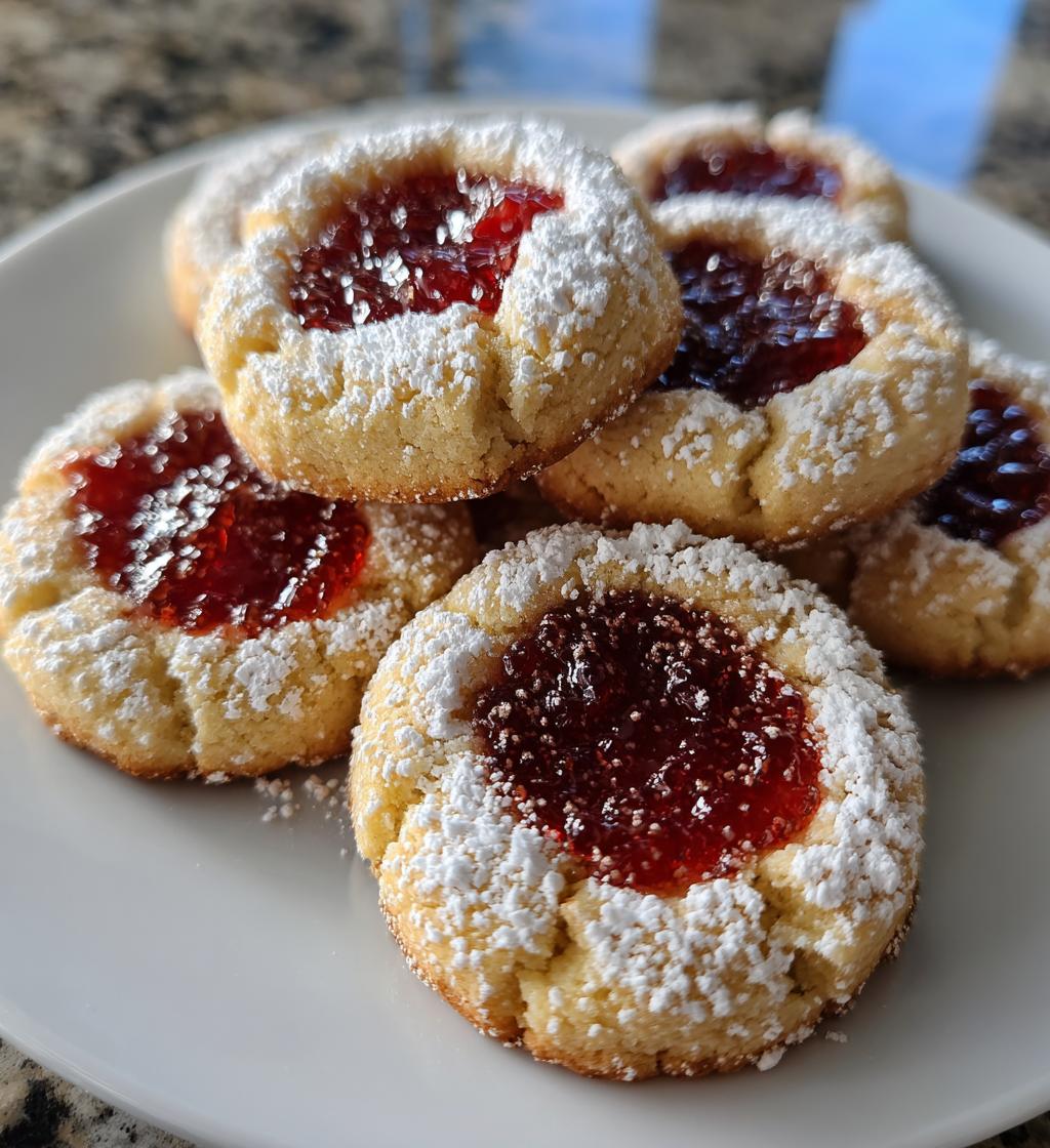 thumbprint cookies with jam recipe