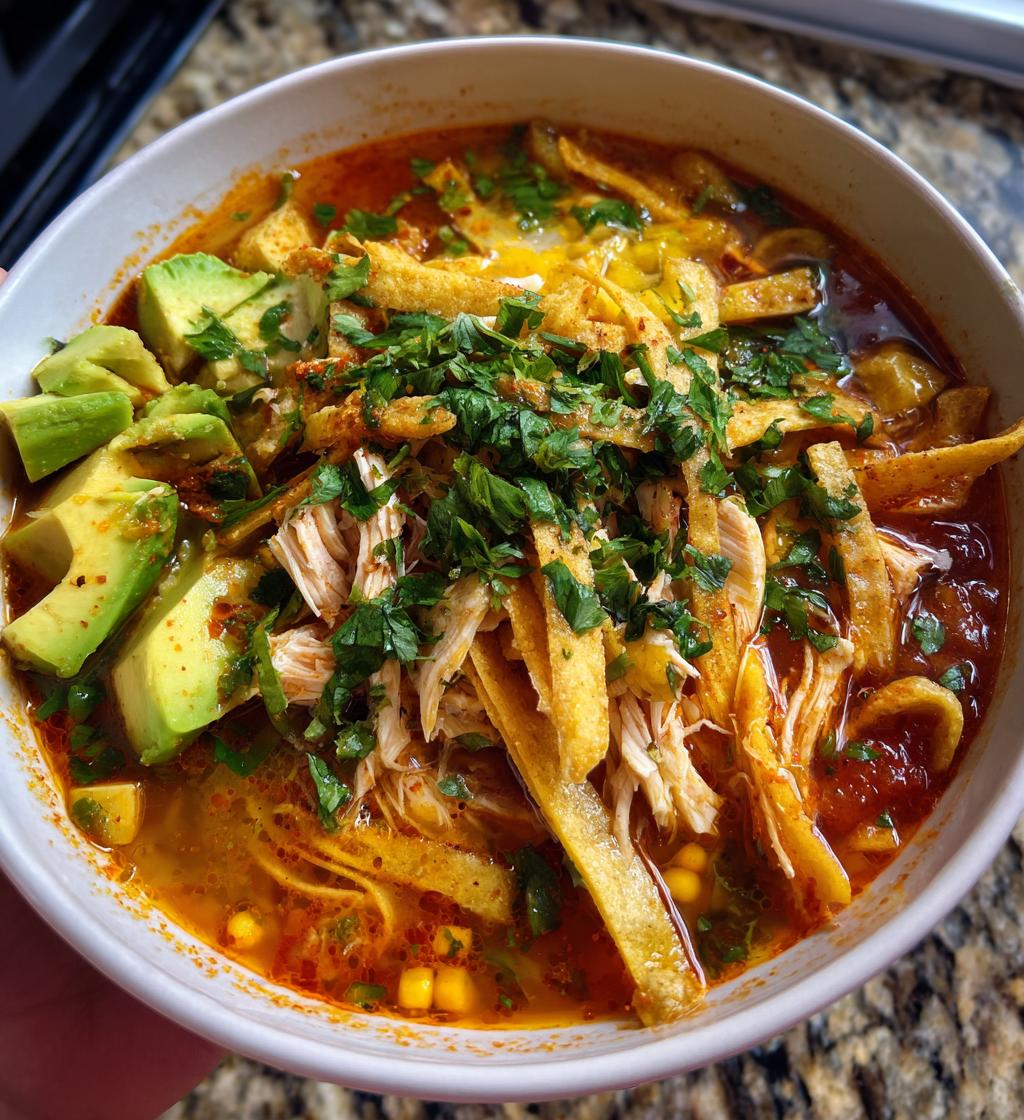 tortilla soup recipe easy mexican comfort food
