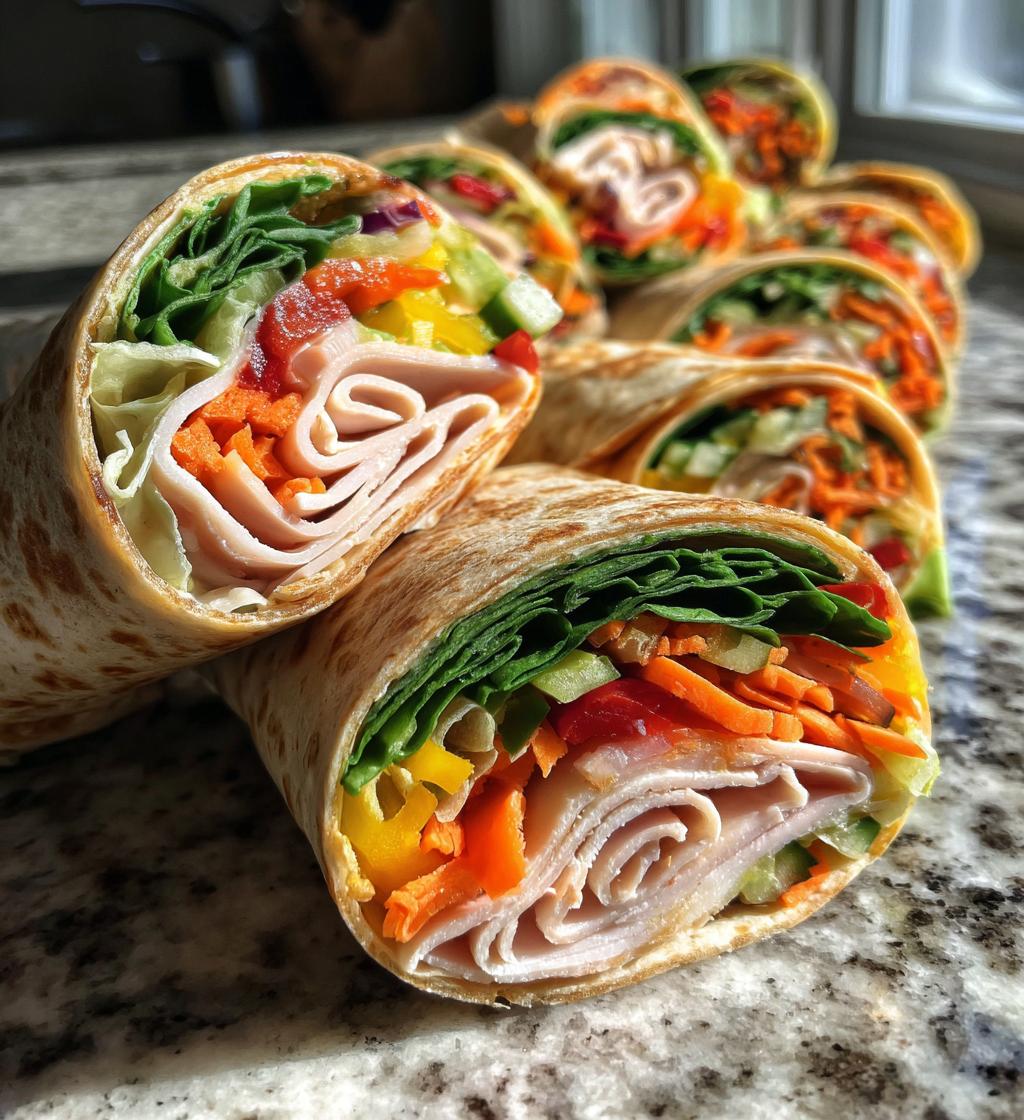 turkey roll ups recipe easy healthy lunch