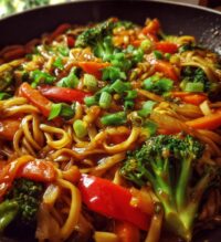 vegetable lo mein recipe