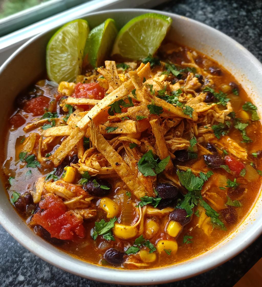 weight watchers chicken tortilla soup recipe - detail 1