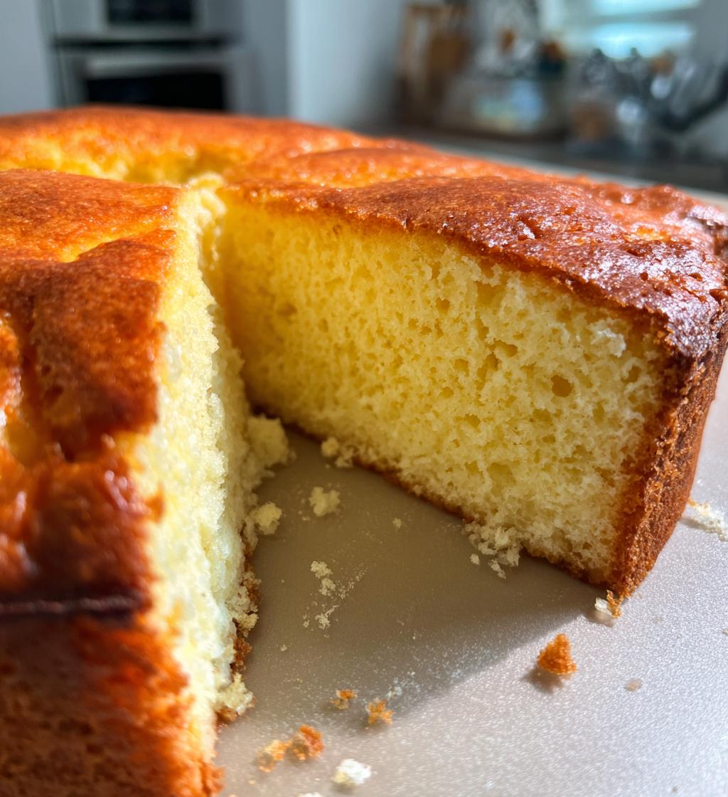 3 ingredient creamy yogurt cake