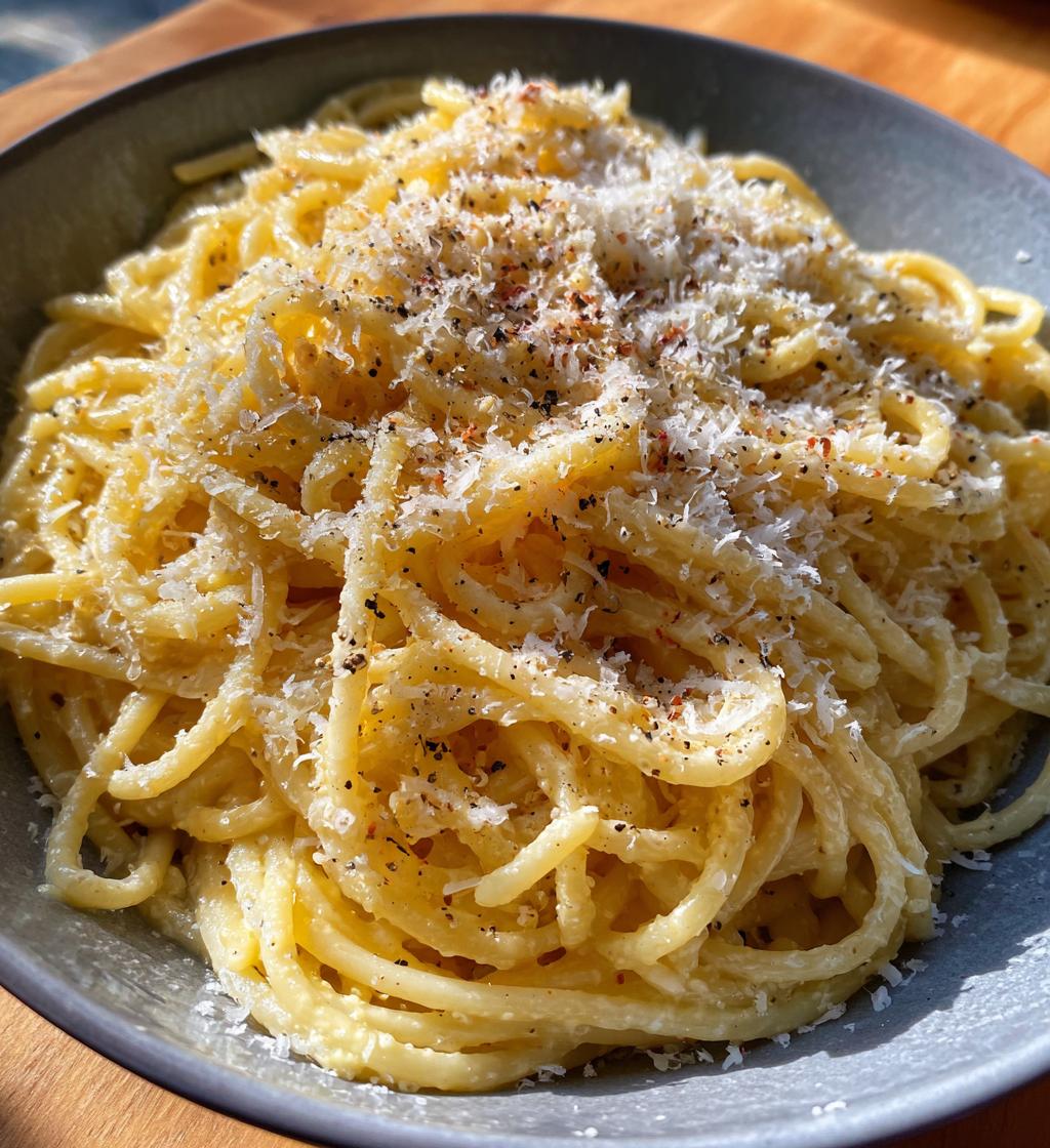 5 ingredient garlic parmesan pasta - detail 1
