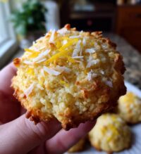 a bright bite of sunshine lemon coconut cheesecake cookies