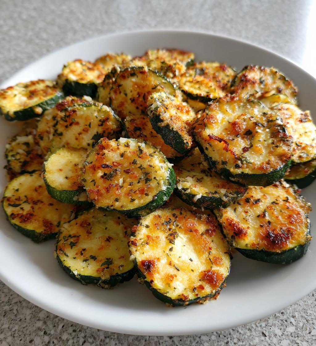 air fryer zucchini - detail 1