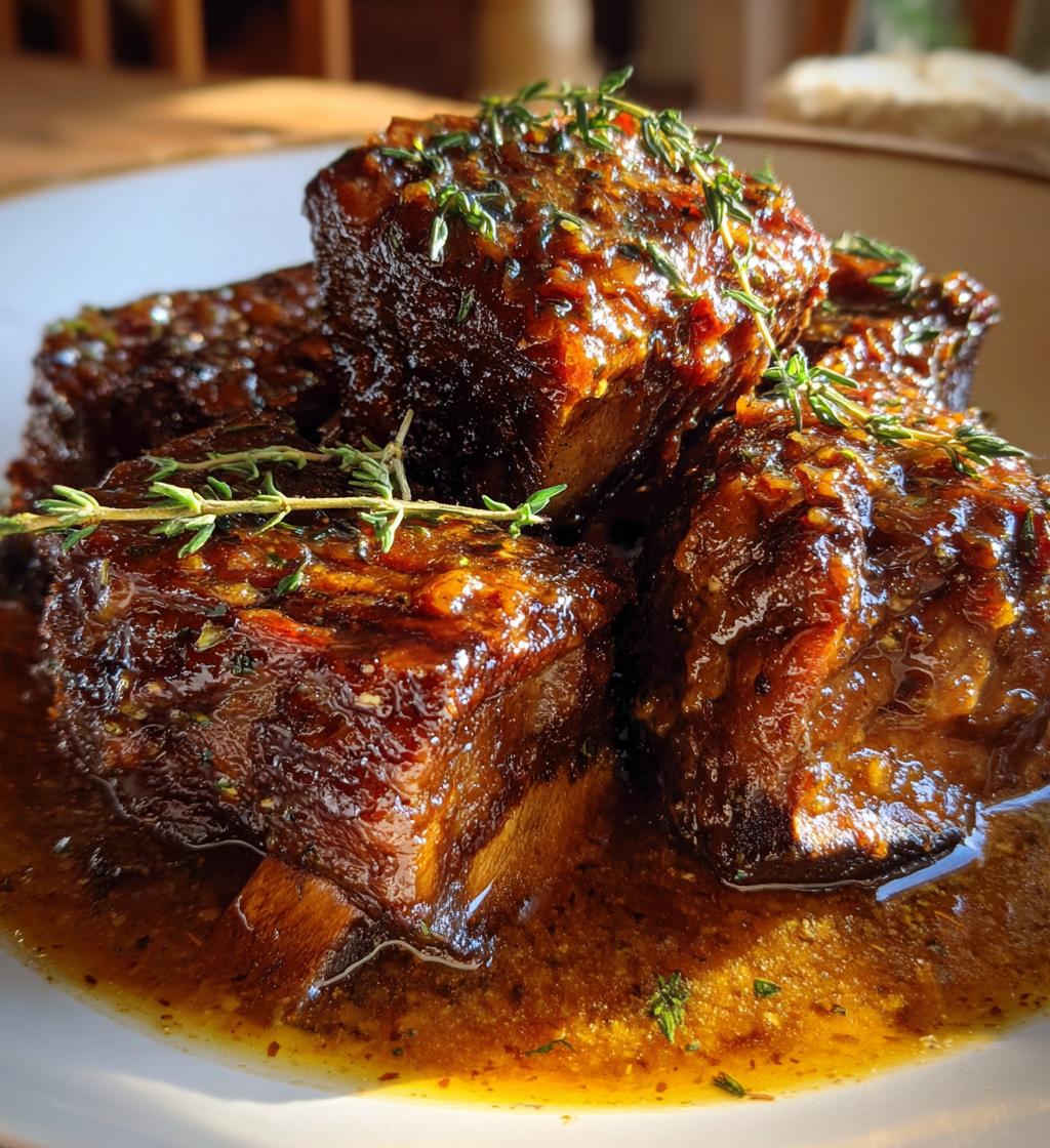 apple cider braised short ribs