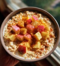 apple cinnamon overnight oats