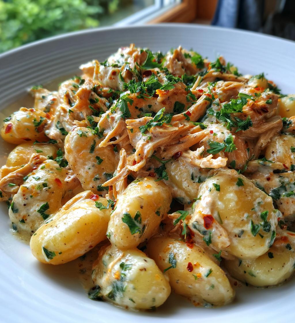 asiago chicken gnocchi