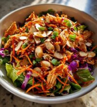asian chicken crunch salad
