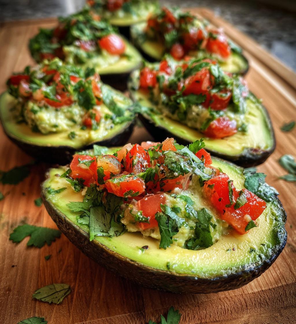 avocado boat dip