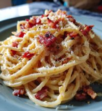 bacon carbonara pasta