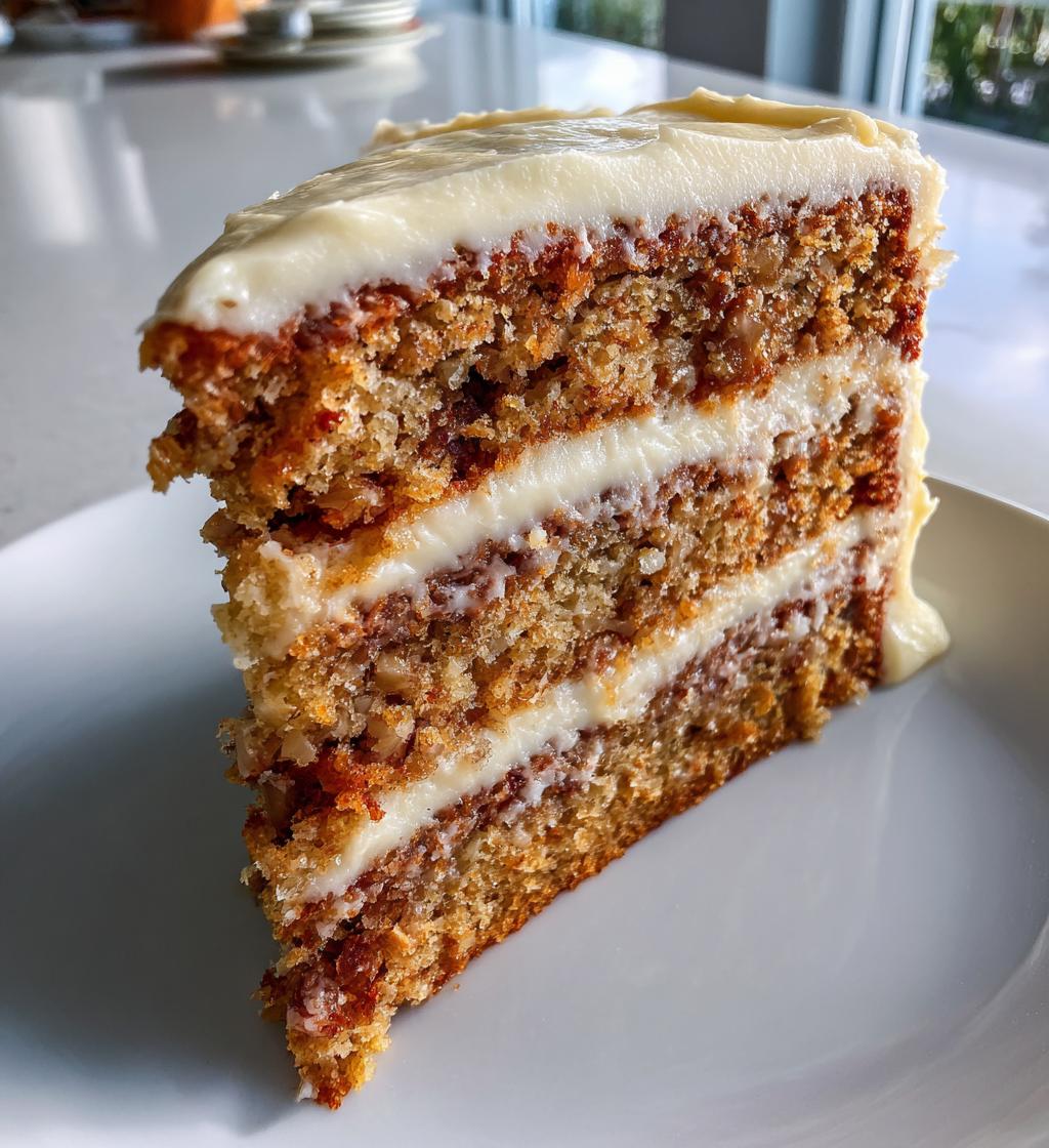 banana bread cake with cream cheese frosting