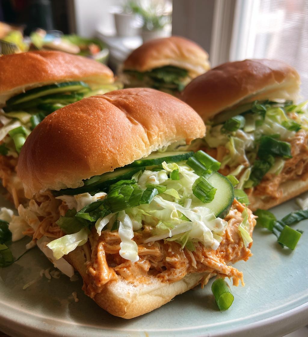 bang bang chicken sliders