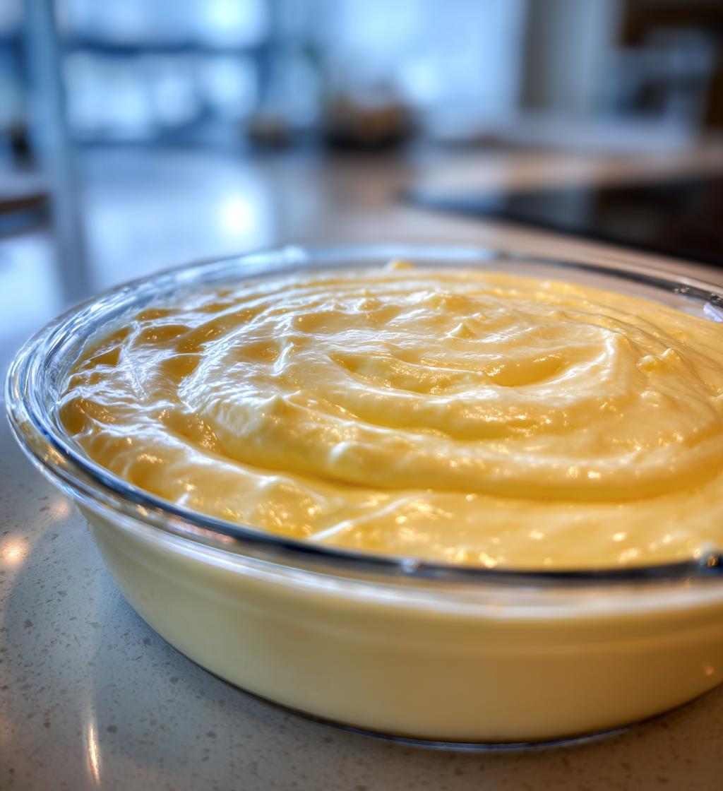 bavarian cream custard - detail 1