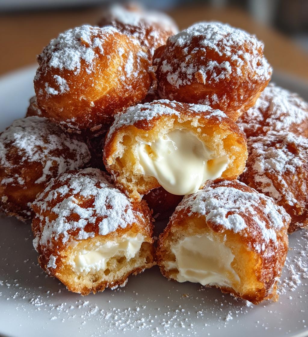 bavarian cream doughnuts