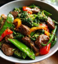 beef stir fry with vegetables