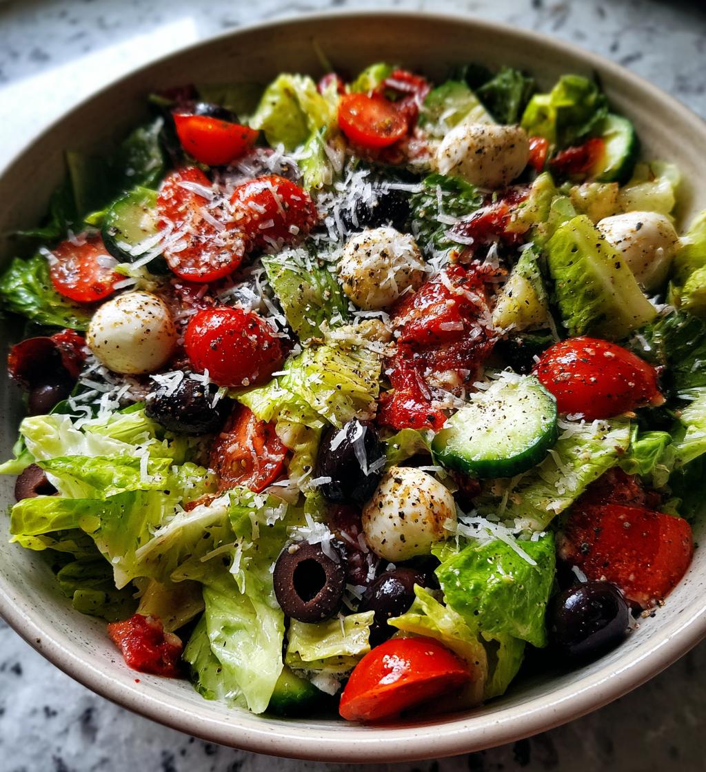 big classic italian salad - detail 1