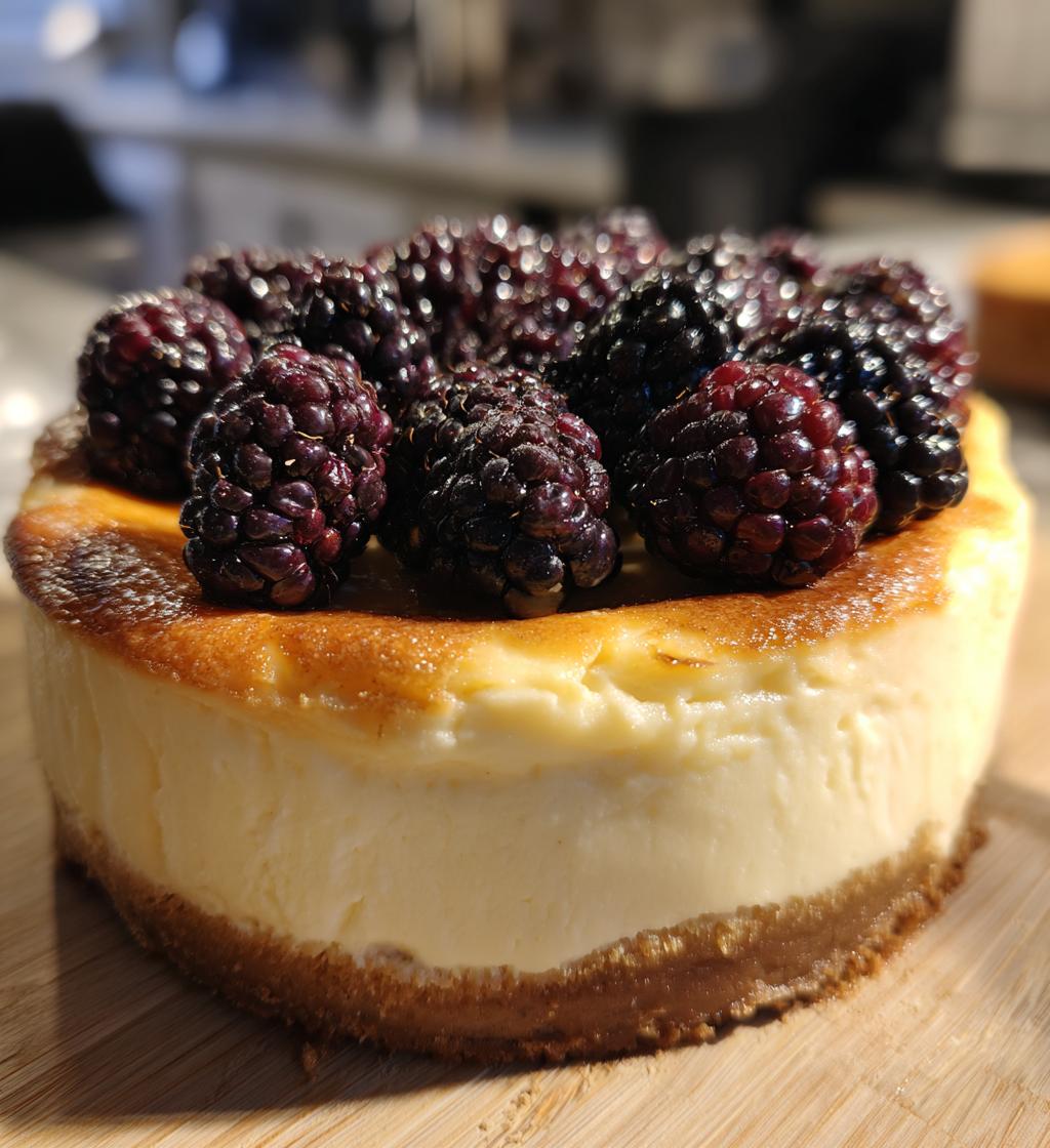 blackberry cheesecake savory - detail 1