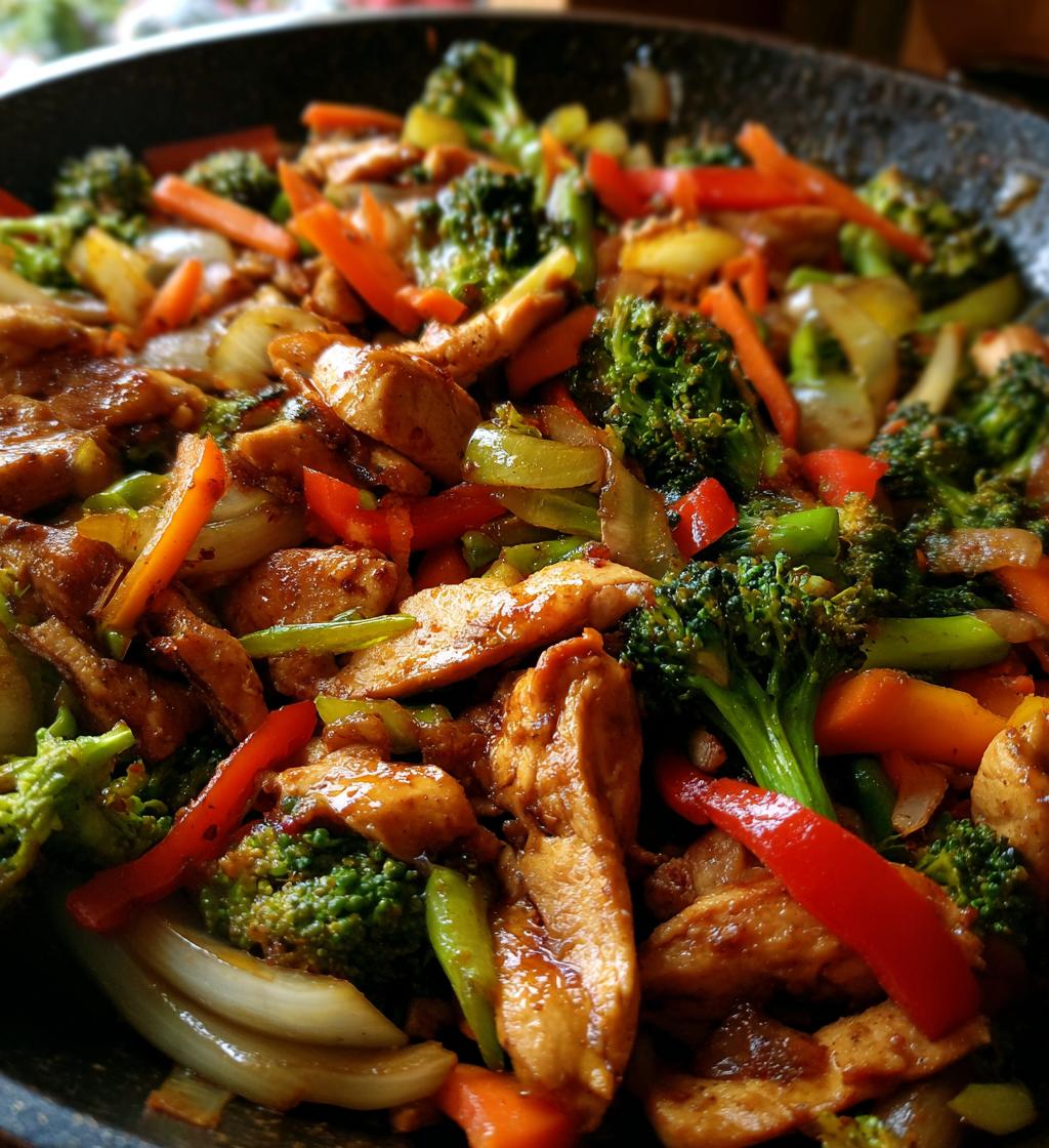 blackstone griddle chicken stir fry