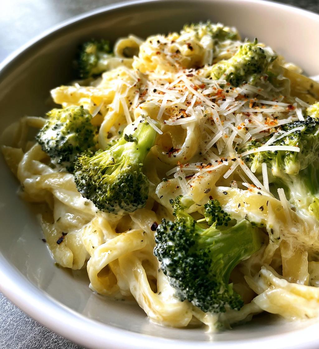 boursin cheese pasta with broccoli - detail 1