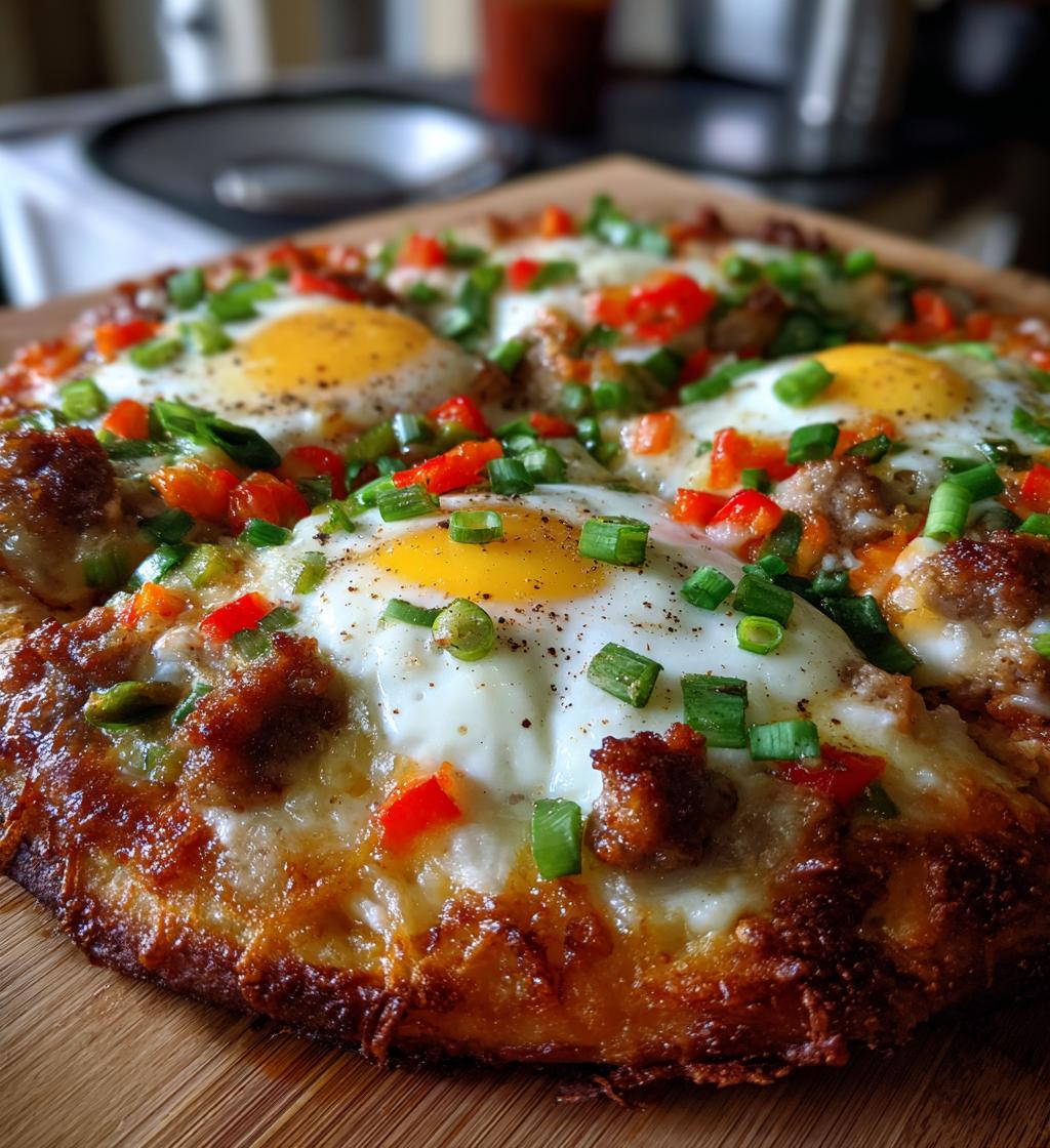 breakfast pizza