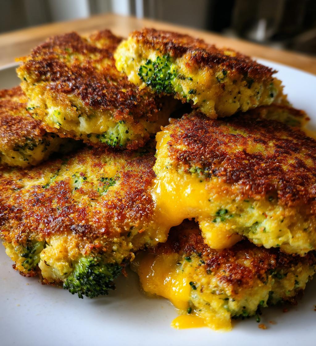broccoli cheese patties