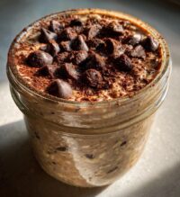 brownie batter overnight oats