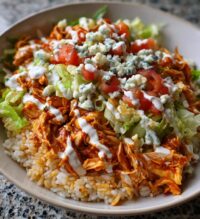 buffalo chicken bowl