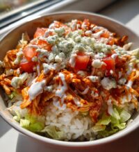 buffalo chicken bowls