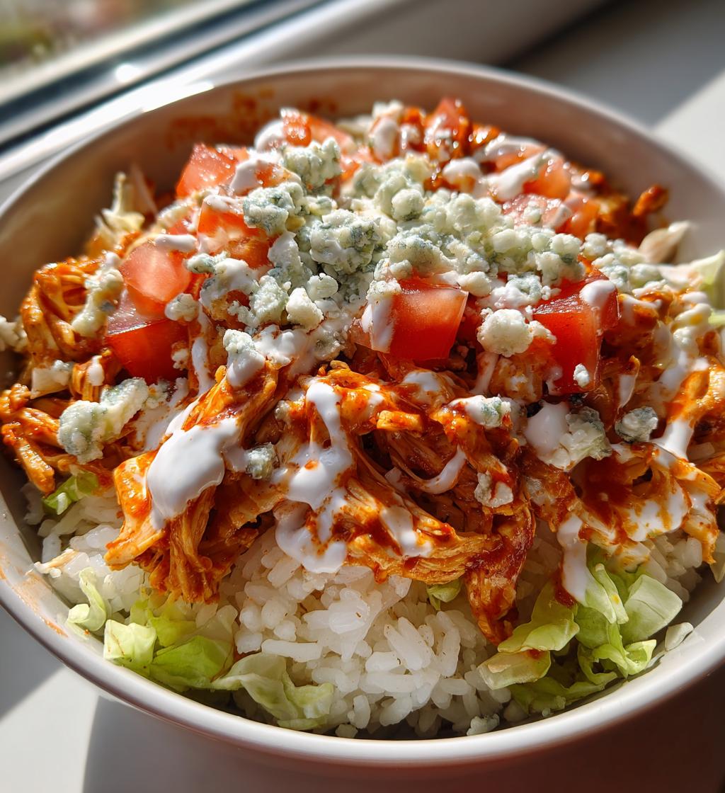 buffalo chicken bowls