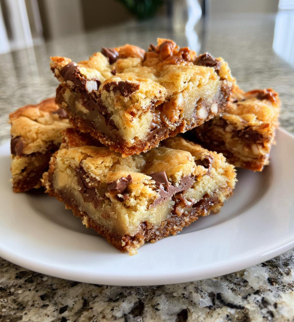 cake mix toffee bars