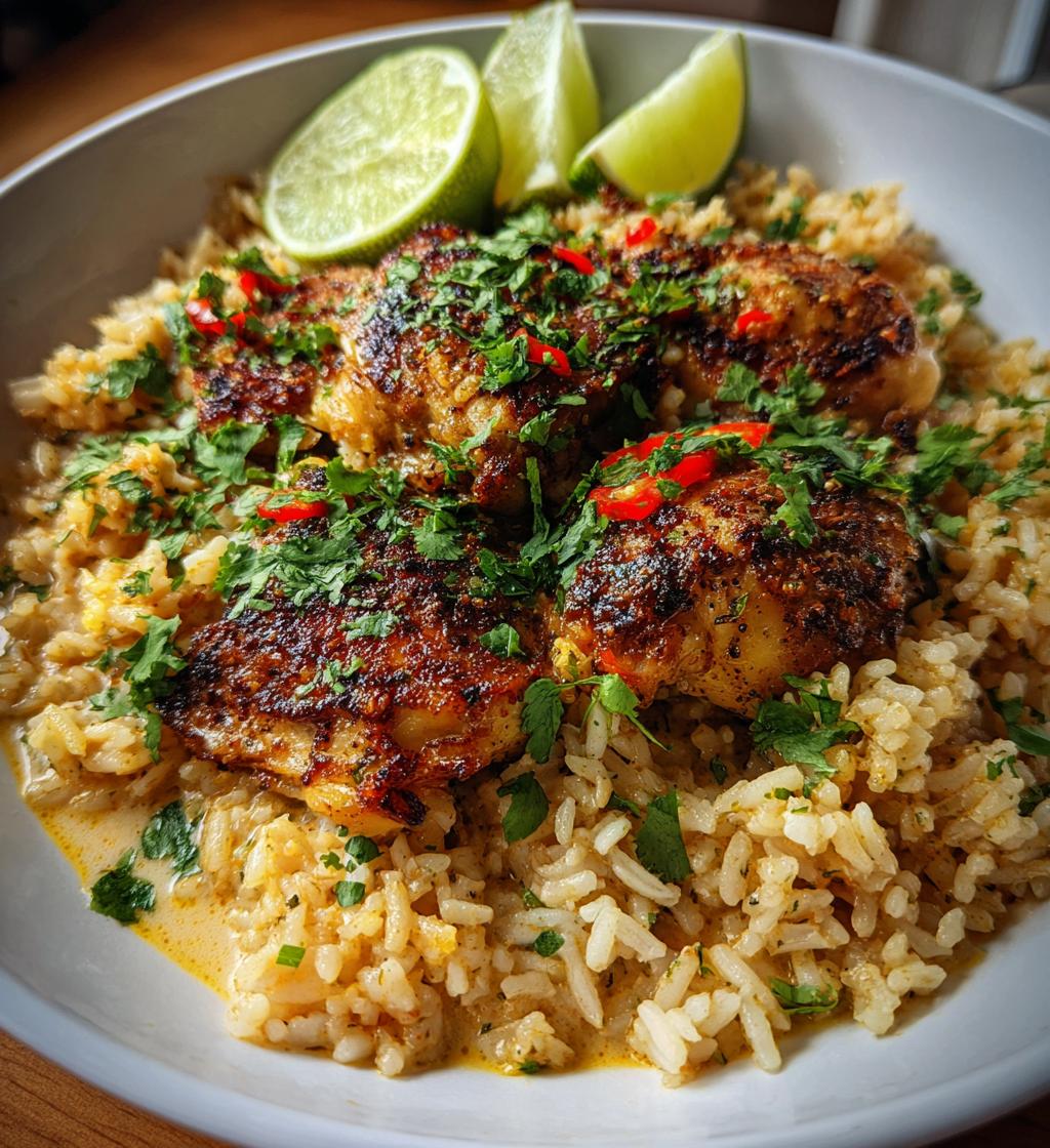 caribbean chicken and rice