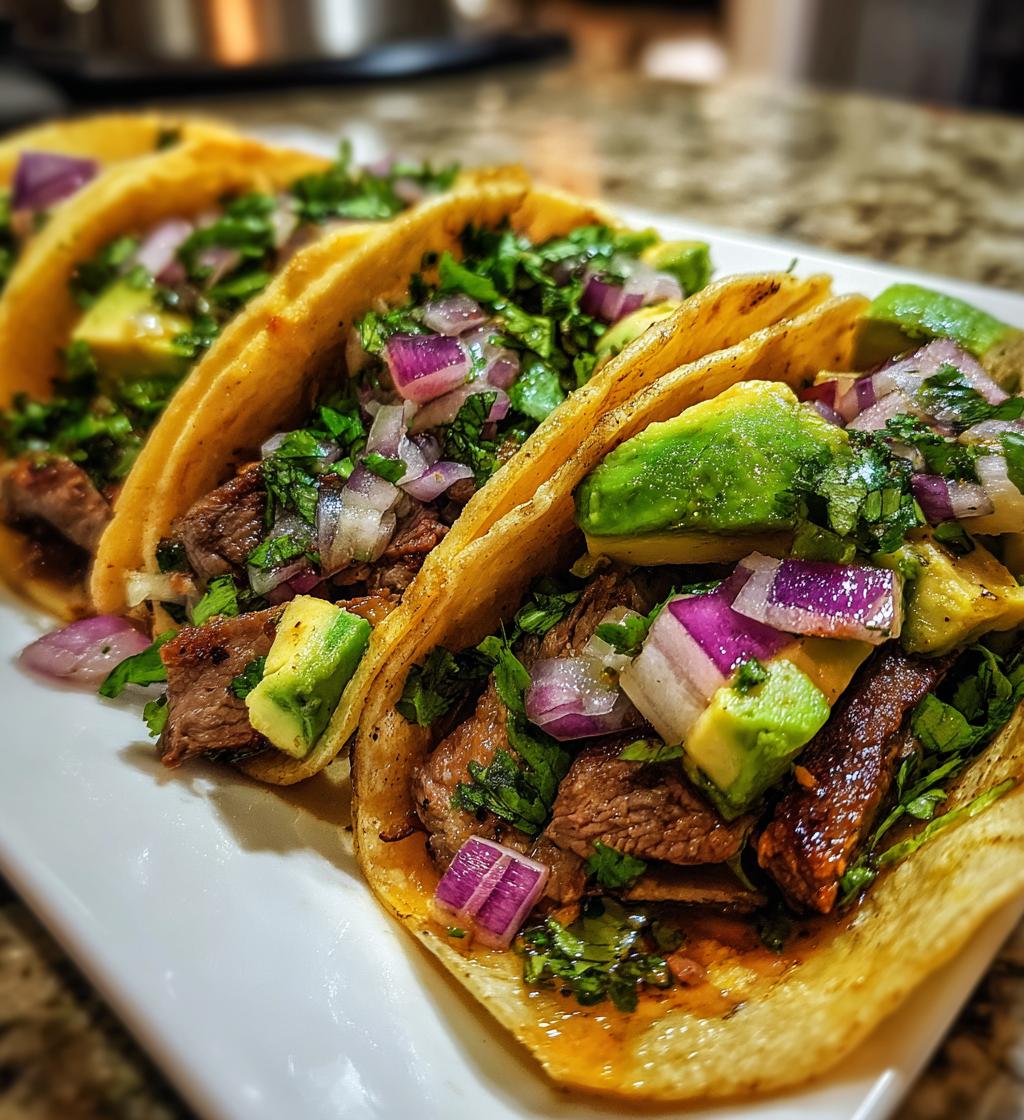 carne asada tacos