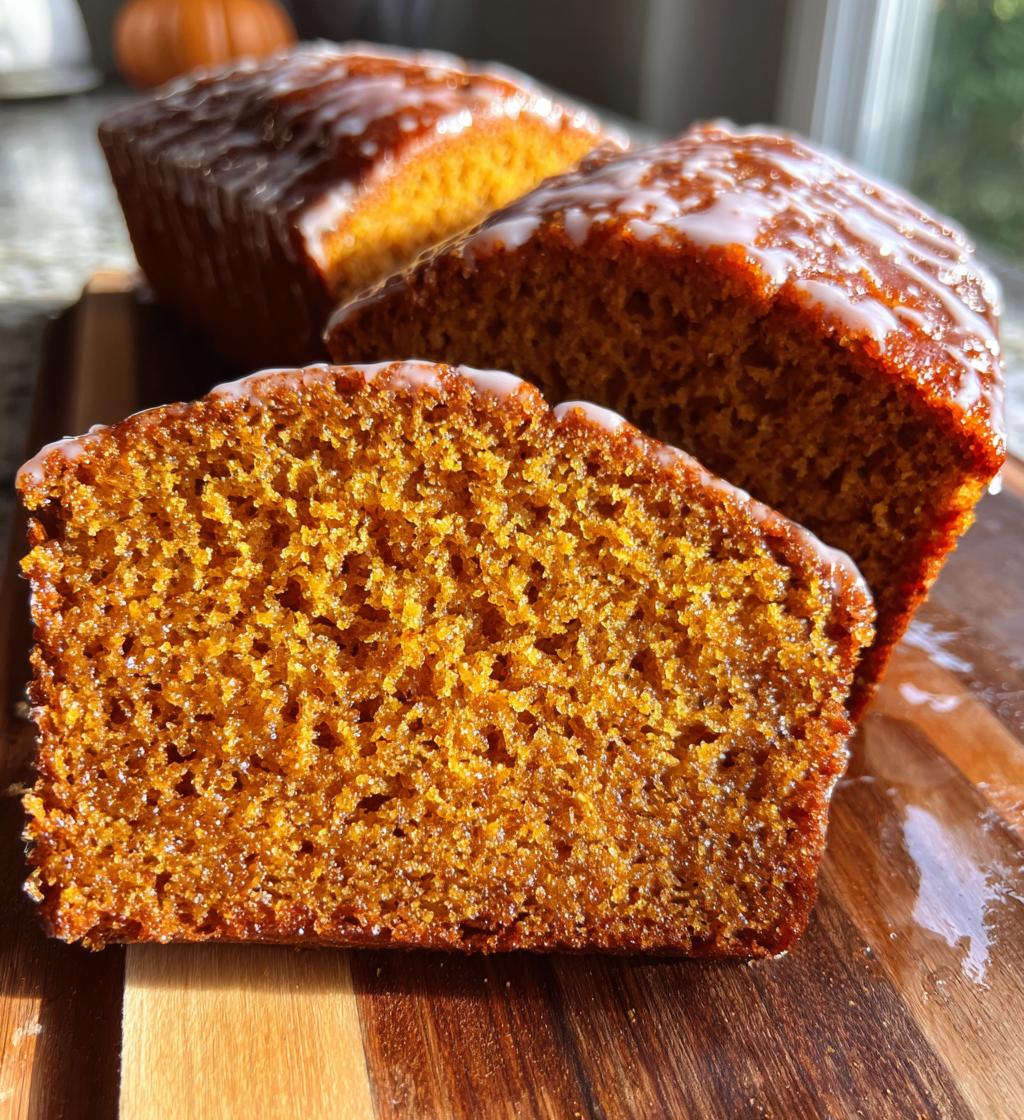 chai spice maple pumpkin bread