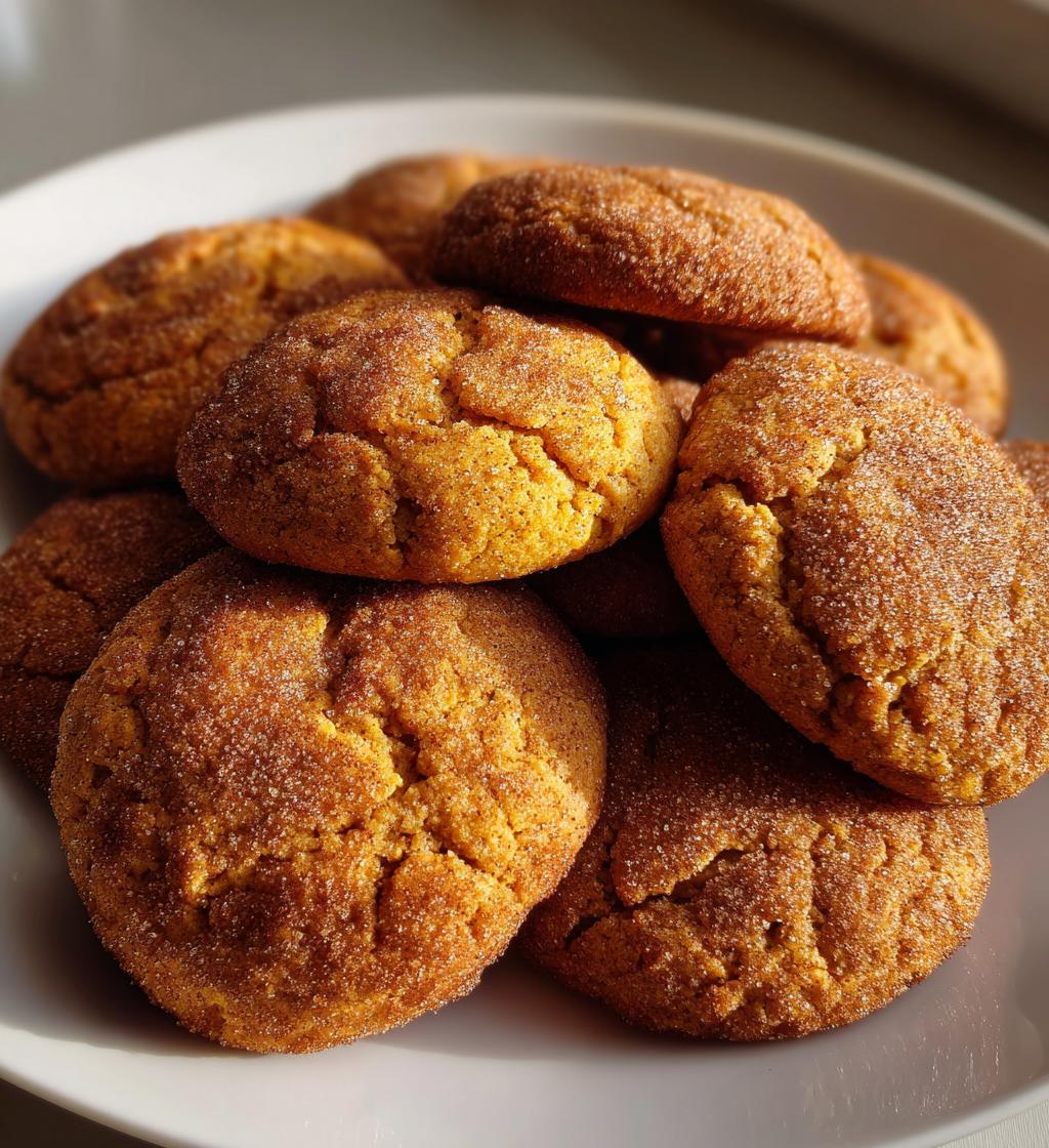 chai spiced pumpkin cookies