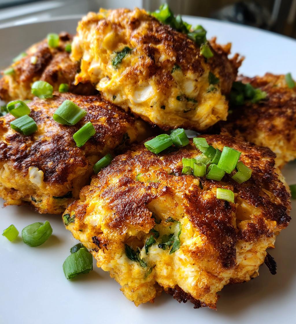 cheddar bay crab cakes - detail 1