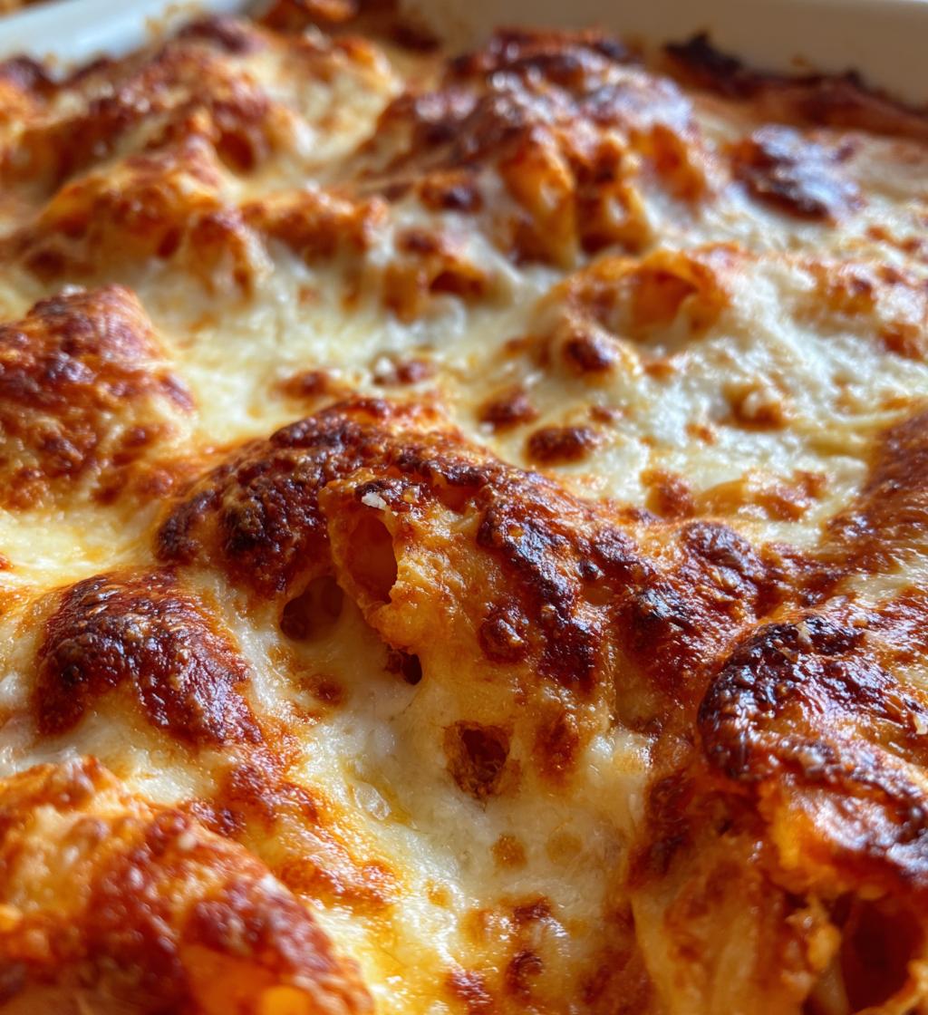 cheesy baked penne a comforting classic - detail 1