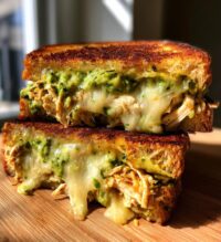 chicken avocado melt sandwich