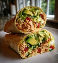 chicken avocado wrap