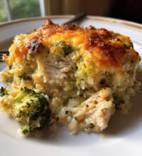 chicken broccoli rice cheese casserole