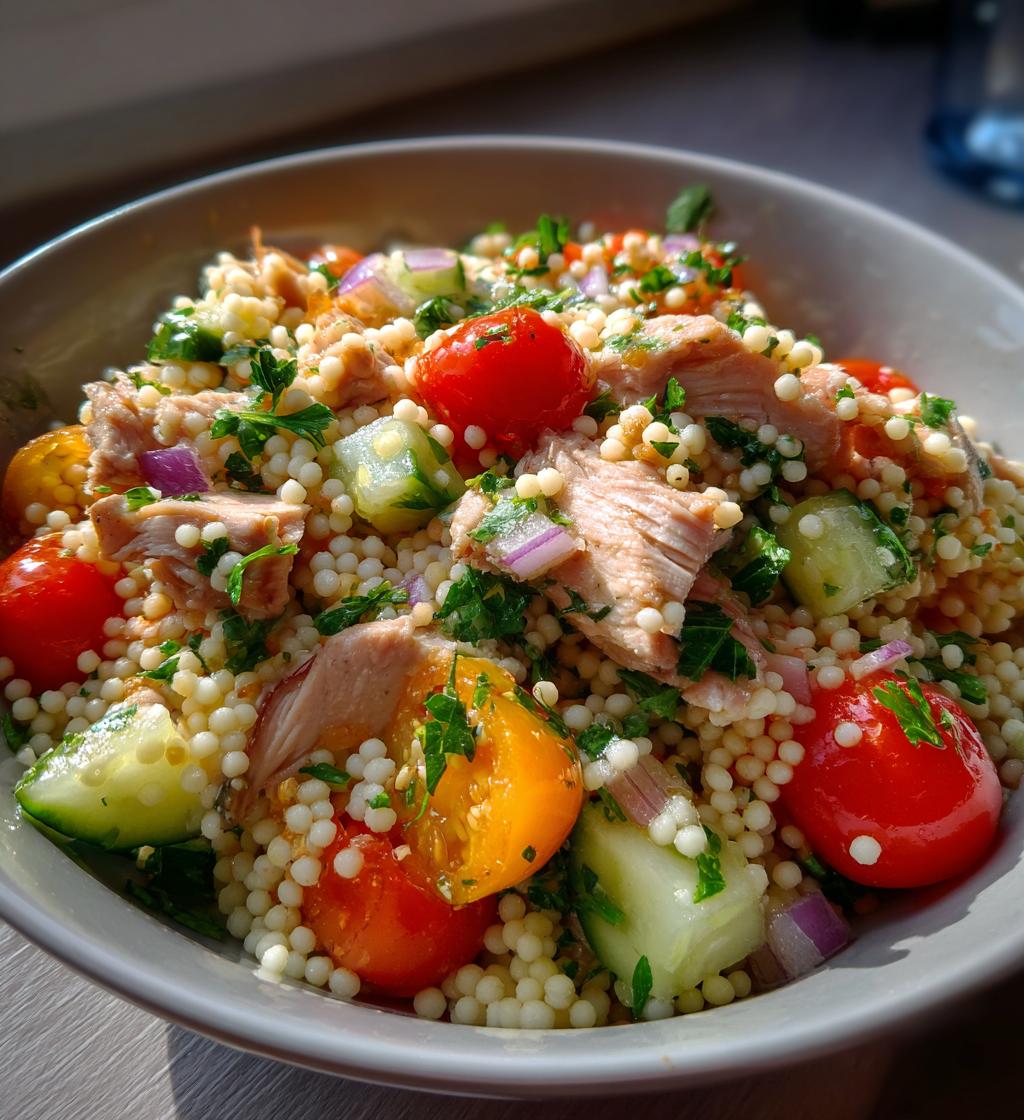 chicken couscous salad