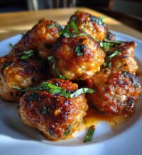 chicken parmesan meatballs