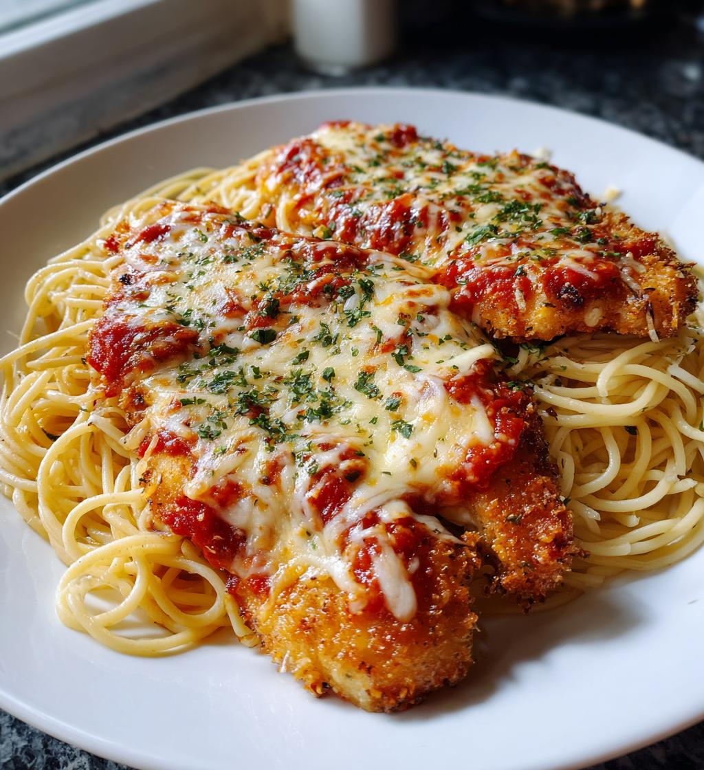 chicken parmesan pasta
