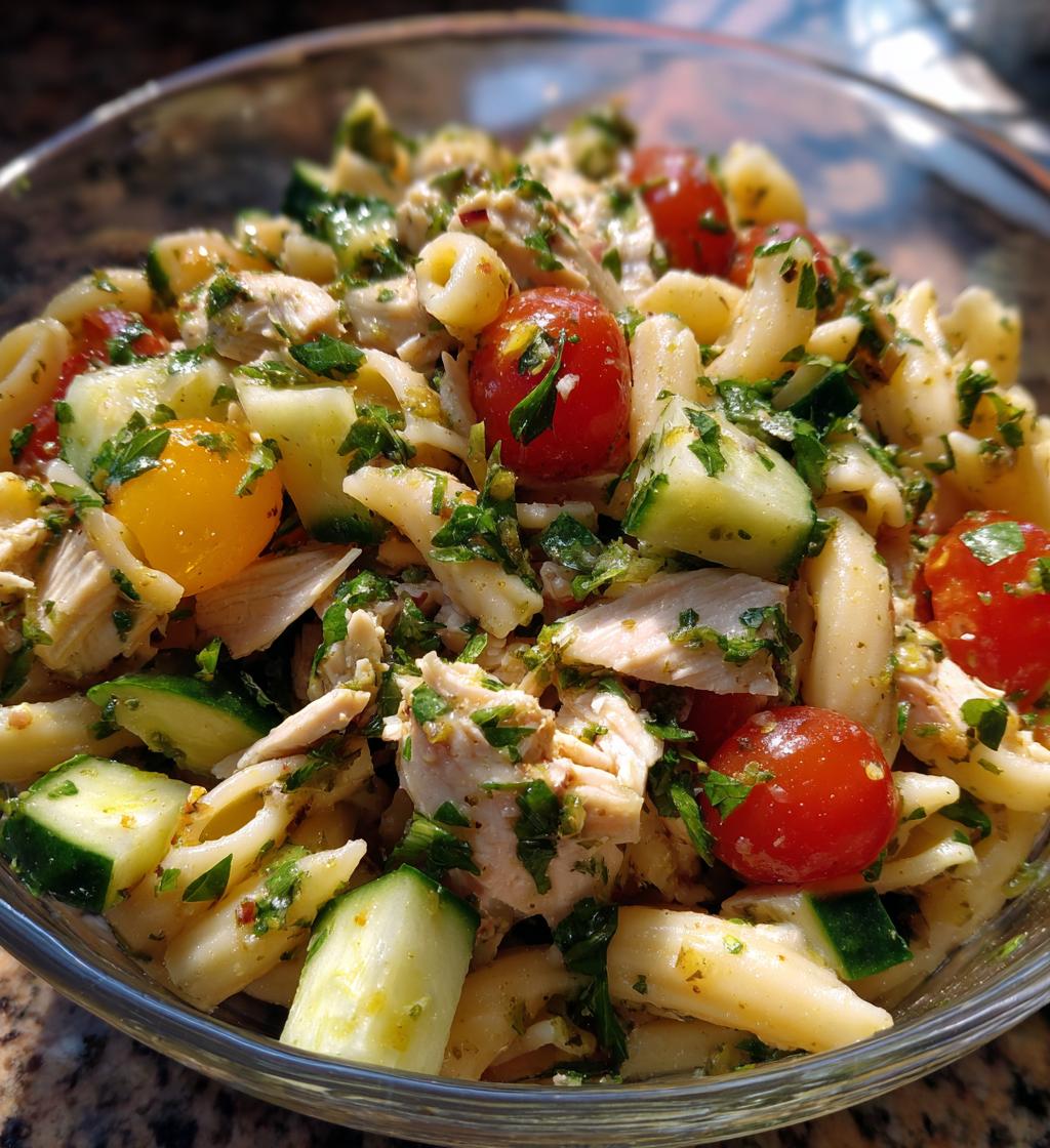 chicken pasta salad