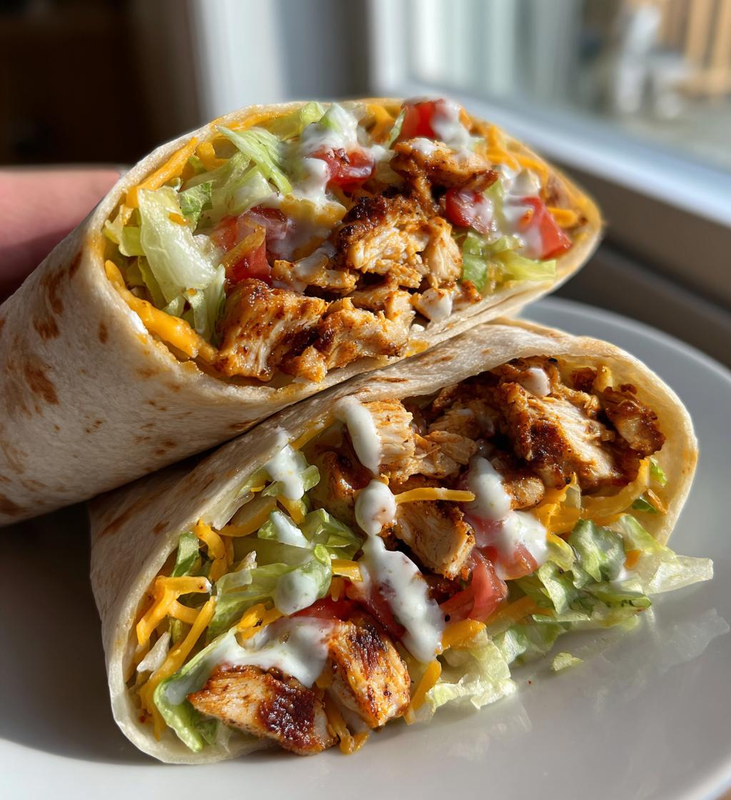 chipotle ranch grilled chicken burrito